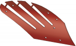 Vertedera de tiras 64000291 y 64000292 para arado de vertedera 1740-T Ovlac de Bellota Agrisolutions