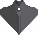 Rejas con nervio 15046-9 CN Bellota Agrisolutions