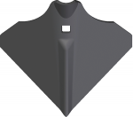 Reja con nervio 15046-10CN Bellota Agrisolutions