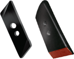 Punta 053090 y 063090 con plaquita de tungsteno para reja de arado 1365-1365CP Kverneland